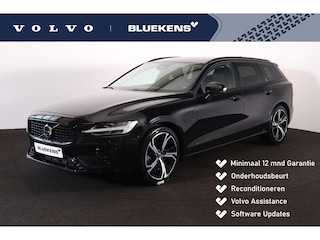 Volvo V60 T8 Recharge AWD Plus Dark - IntelliSafe Assist & Surround - 360º Camera - Harman/Kardon audio - Adaptieve LED koplampen - Verwarmde voorstoelen, stuur & achterbank - Parkeersensoren voor & achter - Elektr. bedienb. voorstoelen met geheugen - Extra getint glas - 19' LMV