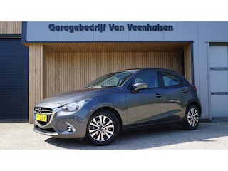 Mazda 2 1.5 Skyactiv-G 90pk Dynamic 5Drs Navi 15inch LM Airco Cruise Control *NL auto* 93267km!
