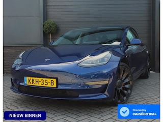 Tesla Model 3 Performance AWD 75 kWh | 87% SOH | Stoel en achterbank verwarming