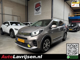 Kia Picanto 1.2 CVVT X-Line 1E EIGENAAR NL AUTO NAP 4 CYLINDER MOTOR NAVI/CAMERA KEY-LESS VOL LEDER CRUISE ECC PDC LMV!!
