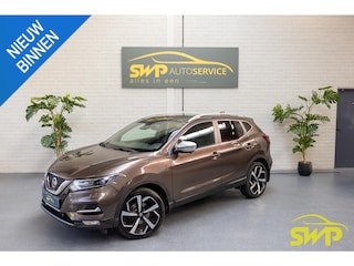 Nissan Qashqai 1.3 DIG-T Tekna + | Trekhaak | Nappa leer | 360 cam | Memory | Bose | Full option