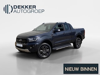 Ford Ranger 2.0D EcoBlue Wildtrak Supercab 4WD Afsluitbare RollerTop - Trekhaak geremd 3500 kg - Adaptive Cruise Control - Stoelverwarming
