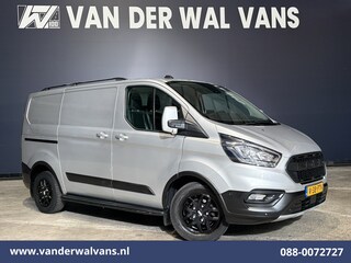 Ford Transit Custom 2.0 TDCI 170pk L1H1 Euro6 Airco | Camera | LED | Apple Carplay | Cruisecontrol | Raptor grill | Leder Android Auto, LM velgen, Verwarmde voorruit, Parkeersensoren, Bijrijdersbank