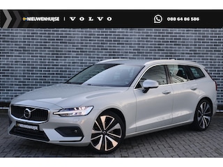 Volvo V60 2.0 T4 Momentum Pro | Trekhaak | Lederen bekleding | Adaptieve Cruise Control | Standkachel | Stoel- en stuurverwarming | Actieve LED koplampen | Sportstoelen | Verwarmbare achterbank | Dode hoek detectie BLIS | Navigatie | Achteruitrijcamera | Parkeersensoren voor + achter | Verwarmbare voorruit | 19 inch velgen | LED mistlampen | Apple Carplay / Android Auto |