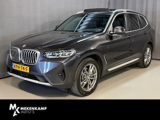 BMW X3 xDrive30e 19"/Trekhaak/Leder + memory/Adaptieve cruise/Keyless/Dodehoek/Head-up/360 camera/HiFi/LED/Sfeerverlichting