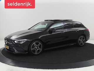 Mercedes-Benz CLA Shooting Brake 180 Business Solution AMG | Panoramadak | Stoelverwarming | Memory | Sfeerverlichting | Matrix LED | Leder/Alcantara | Side Assist | Widescreen | Navigatie | Camera | Climate control