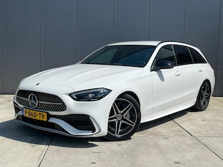 Mercedes-Benz C-klasse Estate 200 AMG Line | Night Pack | Sfeerverlichting | Stoelverwarming | Widescreen |