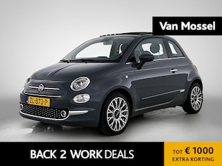 Fiat 500 1.2 Lounge | Airconditioning | Panoramadak | Bluetooth | Lichtmetalen Velgen |