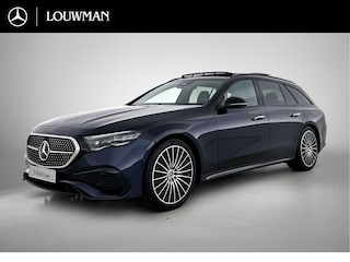 Mercedes-Benz Estate 300 e Business Solution AMG | Premium pakket | Winterpakket | Nightpakket | Leder pakket | Trekhaak | Panoramaschuifdak | 20-inch multispaaks AMG velgen | 360° camera | GUARD 360° | Burmester® 4D surround sound system |