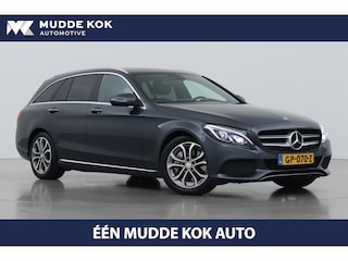 Mercedes-Benz C-klasse Estate 350 e Lease Edition | Luchtvering | Burmester | 360° Camera | Getint Glas | Vol-Leder | Stoelverwarming