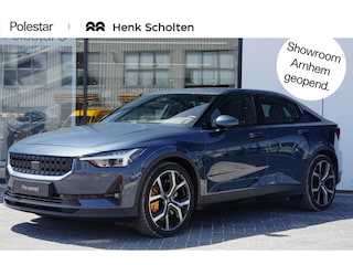 Polestar 2 Long Range Dual Motor Launch Edition 78kWh Adaptieve Cruise Control | Pilot Assist | Harman/Kardon Audiosysteem | Brembo Remschrijven | Elektrisch verstelbare stoelen voor | Stoelverwarming Voor + Achter | Panoramisch Dak | 20" Lichtmetalen Velgen