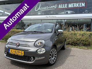 Fiat 500 0.9 TwinAir Turbo Lounge Automaat Glazen panoramadak - Airco - Navigatie - Parkeersensor achter - Licht metalen velgen 15 inch - Cruise control - Mistlampen - Elektrische ramen - Stuur multifunctioneel - Bluetooth - Centrale vergrendeling met afstandsbediening - Start/stop systeem