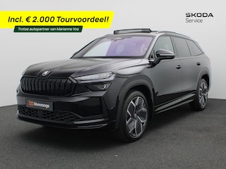 Skoda Kodiaq 1.5 TSI MHEV Sportline Business 7p 150PK DSG Panoramadak, Trekhaak, 20" LM Velgen, Matrix LED-verlichting, Achteruitrijcamera, Winterpakket, Keyless, Side Assist, Elektr. Achterklep