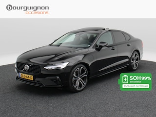 Volvo S90 2.0 T8 456 Pk Recharge AWD Ultra Dark | Stoel/Stuurverwarming | B&W audio | Head Up | 360º camera | Adaptive Cruise| Open Dak | Leer | 20 Inch | 22.288 Km !!