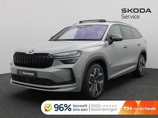 Skoda Kodiaq 1.5 TSI MHEV Sportline Business 7p 150PK DSG Panoramadak, Trekhaak, 20" LM Velgen, Matrix LED-verlichting, Achteruitrijcamera, Winterpakket, Keyless, Side Assist, Elektr. Achterklep