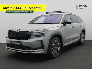 Skoda Kodiaq 1.5 TSI MHEV Sportline Business 7p 150PK DSG Panoramadak, Trekhaak, 20" LM Velgen, Matrix LED-verlichting, Achteruitrijcamera, Winterpakket, Keyless, Side Assist, Elektr. Achterklep