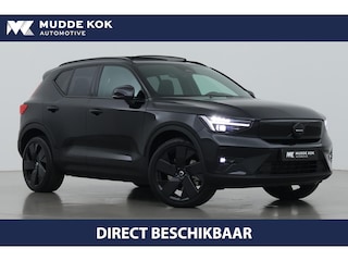 Volvo EX40 Twin Motor Plus Black Edition 82 kWh | ACC | Panoramadak | 360° Camera | Harman/Kardon | Stoel+Stuurverwarming | 20 Inch