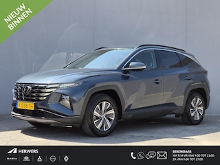 Hyundai Tucson 1.6 T-GDI HEV Comfort Smart / trekhaak vast / Trekgewicht 1650 kg / Elektrische achterklep / Stuur- & Stoelverwarming / Achteruitrijcamera / Adaptief cruise control / Draadloze telefoon lader / Keyless Entry/Start / Apple Carplay Android Auto /