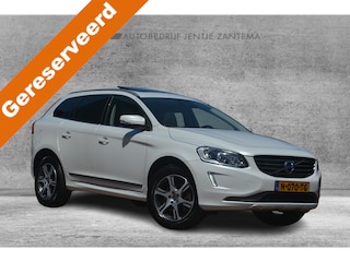 Volvo XC60 2.4 D4 Summum | Navigatie | Leer | Elek stoelen | Memory Stoelen | Panoramadak | Parkeercamera | Parkeersensoren | zeer compleet dealeronderhouden 2.4 5 cilinder laatste beurt bij 130000km km wit metallic stoelverwarming camera trekhaak panorama dak