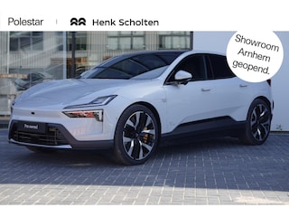 Polestar 4 Long Range Dual motor Performance Prime 100 kWh Adaptieve Cruise Control | Pilot Assist | Harman/Kardon Audiosysteem | Nappa Lederen Bekleding | Stoelmassage | Elektrische Stoelbediening Voor & Achter | 360 Graden Camera | Brembo Remschrijven | Stoelventilatie