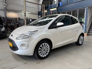 Ford Ka 1.2 69pk Titanium X | Pearl white | Airco | Lm velgen | Rijklaar prijs!
