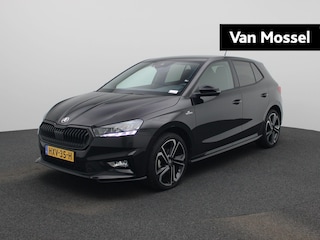 Skoda Fabia 1.0 TSI Monte Carlo AUTOMAAT / DSG | METALLIC LAK | VERWARMBARE VOORSTOELEN VOOR | 18" LIBRA ZWART LICHTMETALEN VELGEN | NAVIGATIE PAKKET | TRAVEL ASSIST