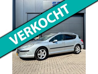 Peugeot 407 SW 2.0-16V XT Pack AUTOMAAT | LEER | PANO | CLIMA| TREKHAAK AFN | CRUISE CONTROL