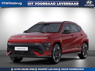 Hyundai Kona N Line Business 64.8 kWh Volledig Elektrish, Fiscaal aantrekkelijk, Navigatie Uit voorraad leverbaar!