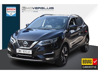 Nissan Qashqai 1.3 DIG-T Tekna Automaat | Panorama | Half-leder | BSM | ACC | Rondomzicht Camera | 12 mnd BOVAG garantie | Whatsapp 06-53188999