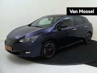 Nissan Leaf N-Connecta 39 kWh | airco automatisch | Apple Carplay/Android | cruise control adaptief | dodehoekdetectie met correctie | lichtmetalen velgen 17" | navigatiesysteem full map | rijstrooksensor met correctie | voorstoelen verwarmd | warmtepomp |