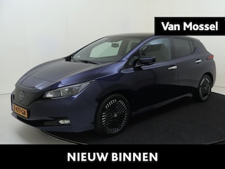 Nissan Leaf N-Connecta 39 kWh | airco automatisch | Apple Carplay/Android | cruise control adaptief | dodehoekdetectie met correctie | lichtmetalen velgen 17" | navigatiesysteem full map | rijstrooksensor met correctie | voorstoelen verwarmd | warmtepomp |