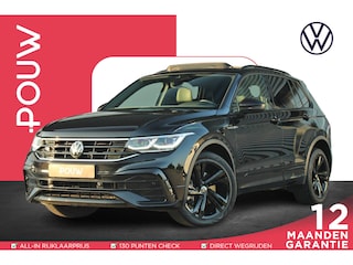 Volkswagen Tiguan 2.0 TSI 190pk DSG 4Motion R-Line Black | Trekgewicht 2.500KG | Leder | Panoramadak
