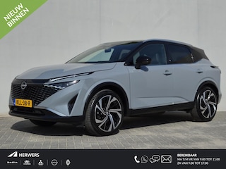 Nissan Qashqai 1.3 MHEV Xtronic Tekna Plus / Panoramadak / Fabrieksgarantie tot 9-2028 / HUD / BOSE / ACC / Luxe Lederen Bekleding / StoelMassage / Stoel & Stuurwiel Verwarming / Elektr. Stoelen / Elektr. Achterklep / Memory Stoelen / All Season Banden /