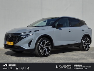 Nissan Qashqai 1.3 MHEV Xtronic Tekna Plus / Panoramadak / Fabrieksgarantie tot 9-2028 / HUD / BOSE / ACC / Luxe Lederen Bekleding / StoelMassage / Stoel & Stuurwiel Verwarming / Elektr. Stoelen / Elektr. Achterklep / Memory Stoelen / All Season Banden /