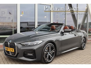 BMW 4-serie Cabrio (g23) 430i M-SPORT Leder Tartufo | Live Cockpit | Trekhaak | 360 Camera | Stoel-Stuur-Nekverwarming | Zeer Compleet | Nieuwstaat |
