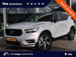 Volvo XC40 1.5 T5 Recharge R-Design | Trekhaak | Memory | 360 camera | Vos geleverd & onderhouden | Lava orange interieur