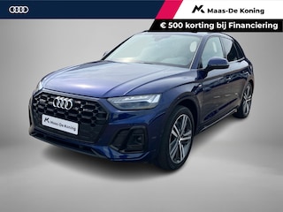 Audi Q5 50 TFSIe 220kW/299PK S Line · Panoramadak · Camera ·  Luchtvering · Apple/Android Car Play · Drive select · Garantie t/m 28-05-2028 of 80000km.