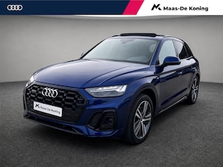 Audi Q5 50 TFSIe 220kW/299PK S Line · Panoramadak · Camera ·  Luchtvering · Apple/Android Car Play · Drive select · Garantie t/m 28-05-2028 of 80000km.