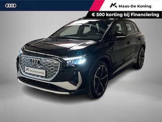 Audi Q4 40 S Line 82Kwh 150kW/204PK S line Panoramadak · Trekhaak · Apple/Android Car Play · Stoelverwarming · Navigatie · Parkeersensoren