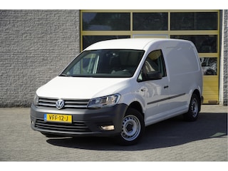 Volkswagen Caddy 2.0 TDI L2H1 BMT Comfortline BJ2020 Parkeersensoren | Trekhaak | Verwarmde voorruit | Navigatiesysteem | Airco | Cruise control | Tussenschot+raam | Achterklep+raam | Zijdeur