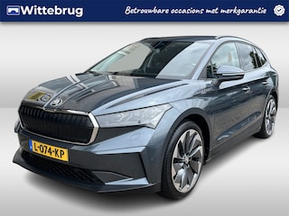 Skoda Enyaq iV 60 / SOH 91%/ WARMTEPOMP/ TREKHAAK/ CAMERA/ PARK. SENSOREN/ STOELVERWARM./ CRUISE/ LED/ NAVI/ CLIMA/ 21" LMV