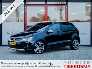 Volkswagen Polo 1.2 TSI Cross | Trekhaak | Origineel NL | Navigatie | Stoelverwarming | Parkeersensoren | Climate Control | Cruise Control | Metallic Lak | Alcantara | Bluetooth | Getint Glas | NAP | 17'' Lichtmetalen Velgen |