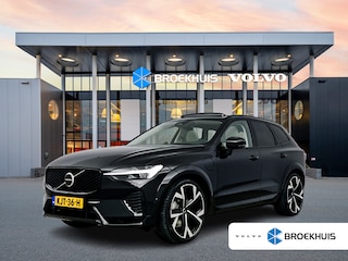 Volvo XC60 T8 Plug-in hybrid AWD Ultra Dark Exec. Ed. | 22" | Heico Diffusor | Getint & Gelamineerd Glas | Alarmklasse 3 | Black Edition Interieur | Luchtvering | Bowers & Wilkins | Geventileerd Nappa | Massagestoelen | Head-Up | 360 Camera | Elektr. verst.