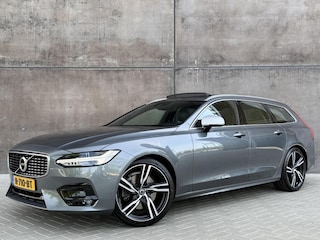 Volvo V90 2.0 T4 R-Design | Polestar Engineered | Trekhaak | Panoramdak | HUD | H&K | Memory stoelen 2x | Dealer onderhouden |