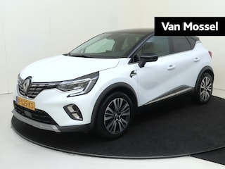 Renault Captur 1.6 E-Tech Hybrid 145 Initiale Paris btw |AUTOMAAT | Cruise & Climate Control |Beige lederen bekleding | Navigatie  | Stoel verwarming |Schuif-/kanteldak | etc etc