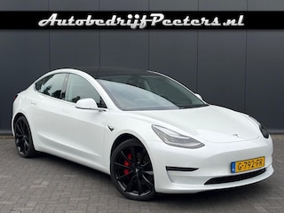 Tesla Model 3 Performance AWD 75 kWh 1e eigenaar Pano Leder LED
