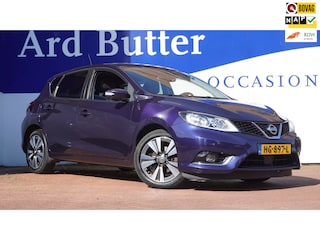Nissan Pulsar 1.2 DIG-T Tekna / 360"Camera / Vol-leder / 17"LMV / LED / Stoelverwarm. / = RIJKLAAR !!