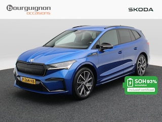 Skoda Enyaq iV 60 Sportline 180 Pk | Stoel/Stuurverwarming | Camera | Alcantara | Climatronic | CarPlay | Trekhaak | Matrix LED | 20 Inch | 87.265 Km !!