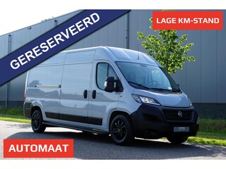 Fiat Ducato 35H 2.3 MultiJet L3H2 in Topstaat |Grijs |160 pk |Volautomatische versnellingsbak |Camera |Cruise |Navi |Trekhaak |Climate control |1e eigenaar |3500 KG