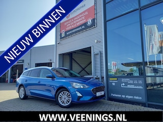Ford Focus Wagon 1.0 EcoBoost Titanium X Business - 1 EIGENAAR - NL AUTO - ZEER LUXE - AFN TREKHAAK -